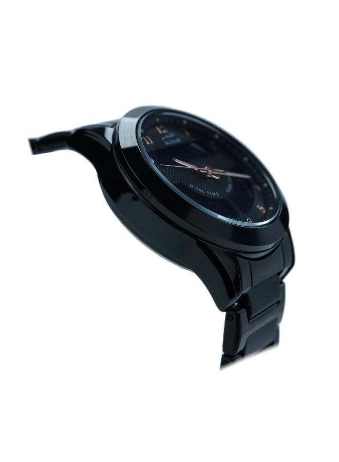 ساعة ديناميكية 360 أنالوج + رقمية بحزام من الفولاذ المقاوم للصدأ - WA-12BB - Image 4